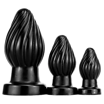 2022 Huge Anal Plug Pine Cones Butt Plug Big Soft Anal Expansion Adult Toys Prostate Massage Anal Toy Silicone Buttplug 2
