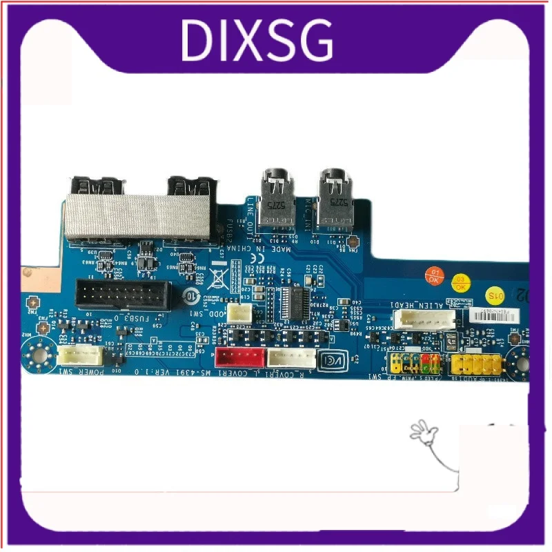

Используется для подлинного для DELL для Alienware 51 X51 R3 USB аудио плата ввода/вывода в сборе YHD64 0YHD64