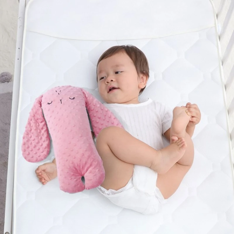 Baby Sleep Throw Pillow with Detachable Designing Soft Supportive Side Sleeping Cushion for 0-24 Months Infants