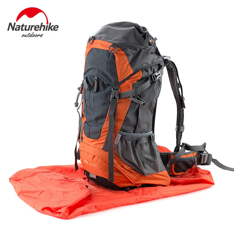 NatureHike Mountaineering Backpack Rainproof Cover 75L Large Capacity Backpack Rainproof Cover Hiking School Backpack Dust Cover 5