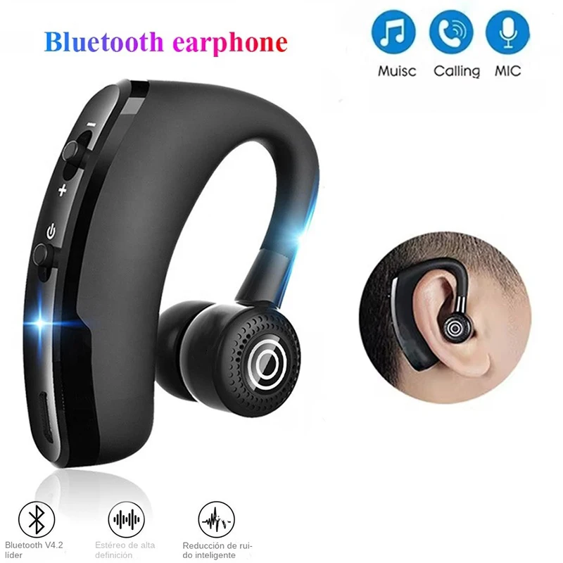 Bluetooth-kopfhörer Mit Mikrofon Für Kabelloses Business Telefon_voghion.com