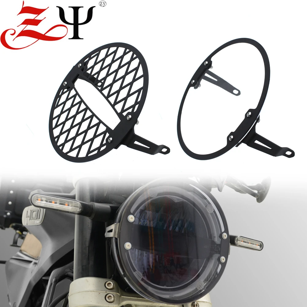 Husqvarna Svartpilen Headlight Protection Protector Husqvarna