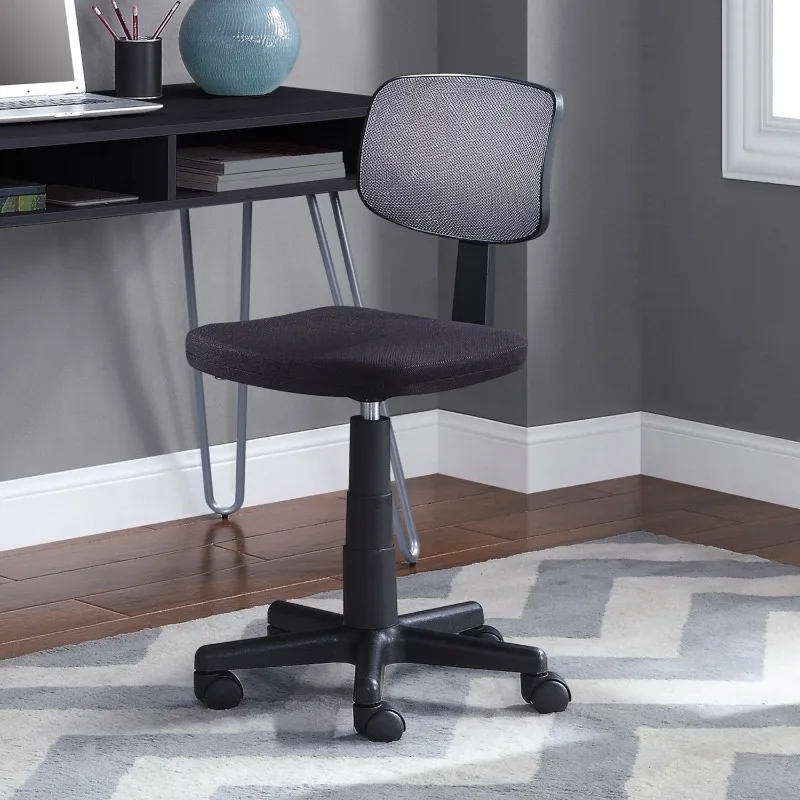 

Office Chairs Mainstays Mesh Task Chair with Plush Padded Seat, Gray Furniture Office Furniture