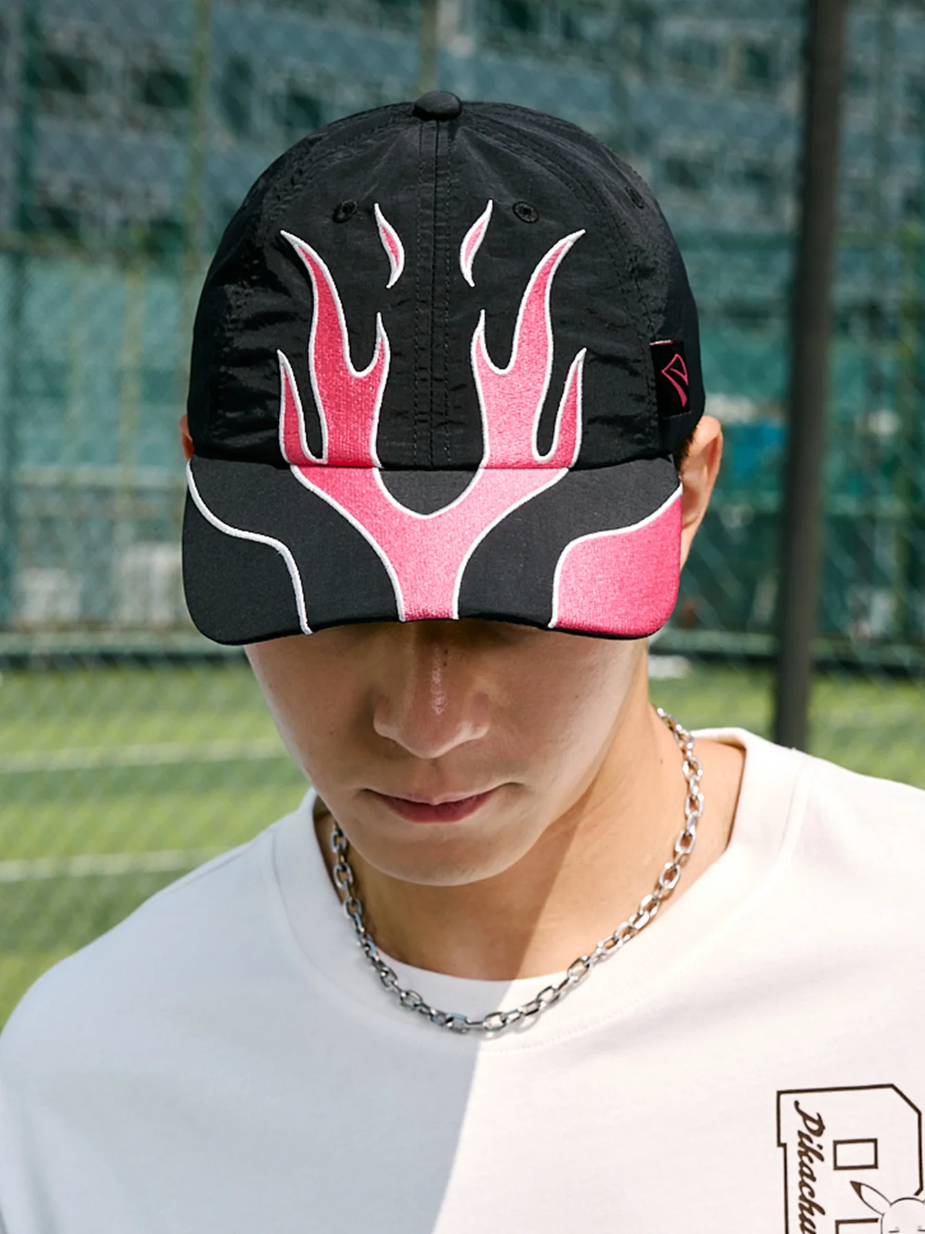 Veidoorn Flame Design Tennis Cap Image 5