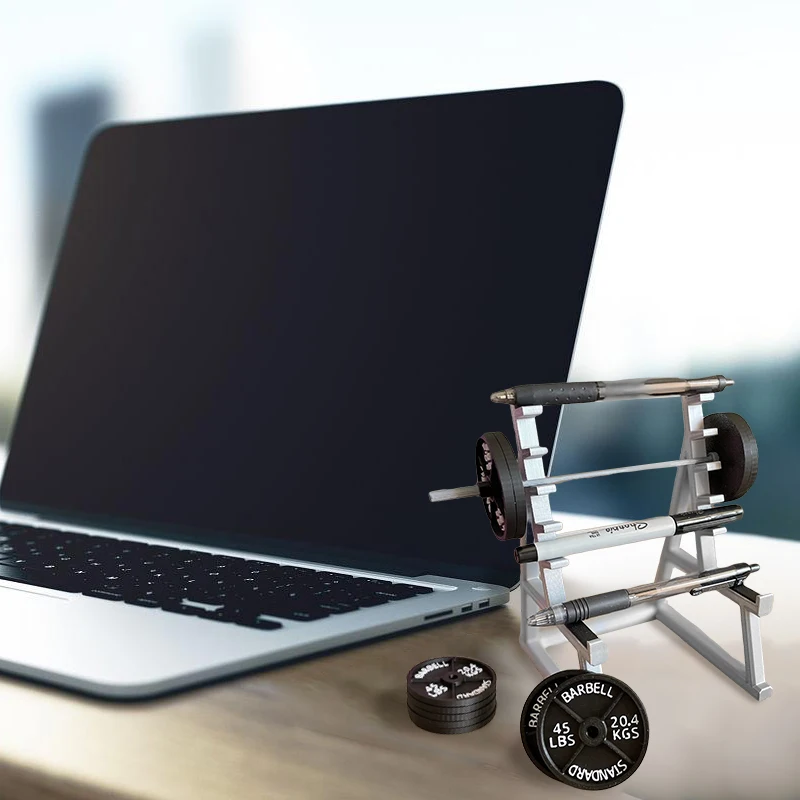 Unique-Mini-Squat-Rack-Pen-Holder-Desk-Organizer-Pen-Rack-Organizer-for ...