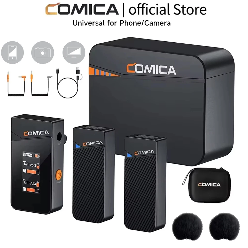 COMICA Vimo Type-C対応ワイヤレスマイク S01716a93e4d8447bb7fc1ff1a3080
