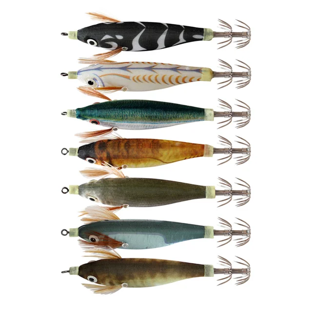 빛나는 오징어 지그 후크: 낚시 성공률 향상을 위한 필수품