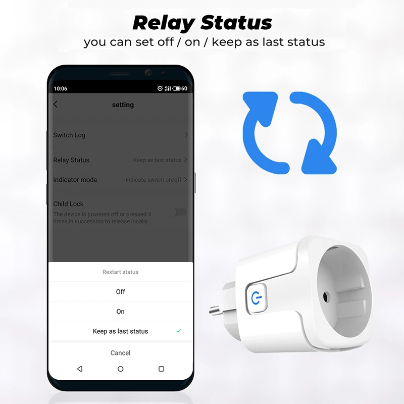 Tuya Zigbee 3.0 스마트 플러그 EU 16A / 20A 전원 모니터 포함 스마트 라이프 무선 소켓 Alexa Google Home Alice와 함께 작동