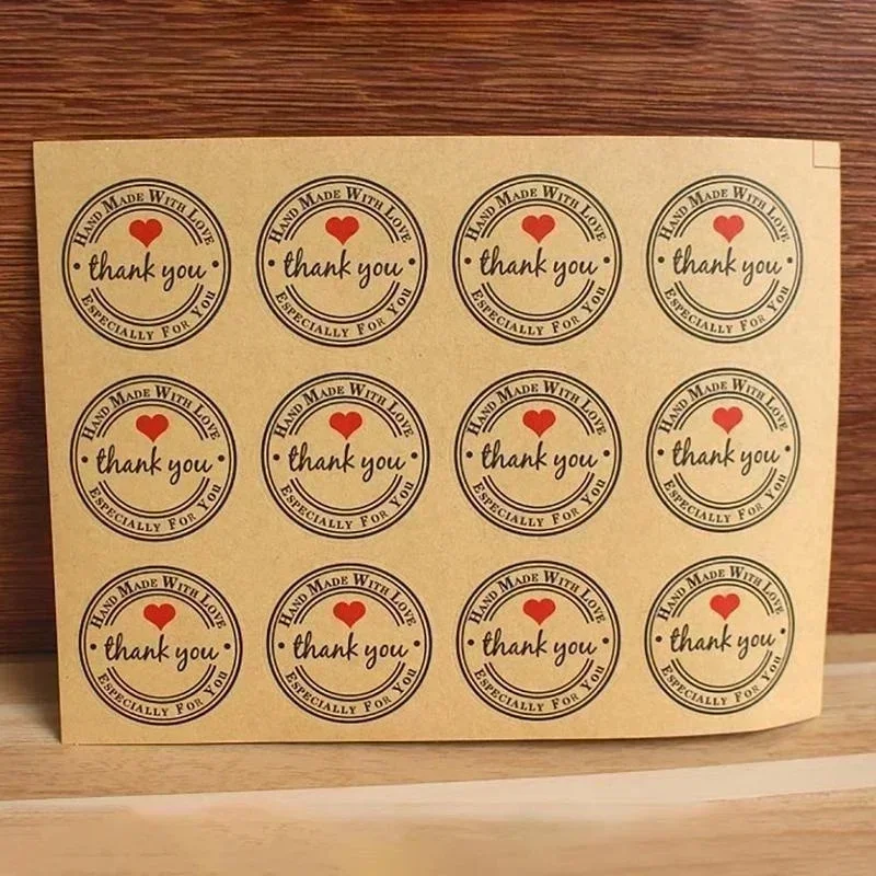 10 Pack Cake Box Sealing Label Various Shapes Handmade Diary Stickers Office Supplies For Gifts Girls Lable Stickers