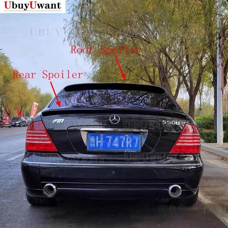 W220 リアバンパー ロリンザータイプ ベンツ Sクラス S500L 後期 