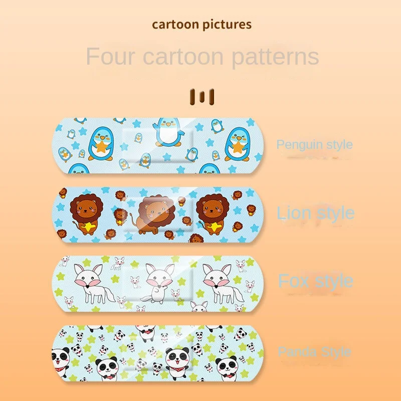 

100pcs/lot Patches Finger Waterproof Bandage Breathable Band Aid Wound Strips Dressing Medical Tape Adhesive Plasters Emergency