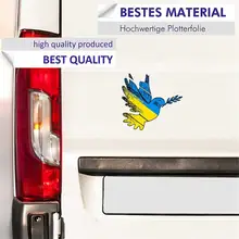  Car Rear Window Stickers Creative Weather Resistance Washability Uv Resistance Support Peace Sign Stickers Window Decor 