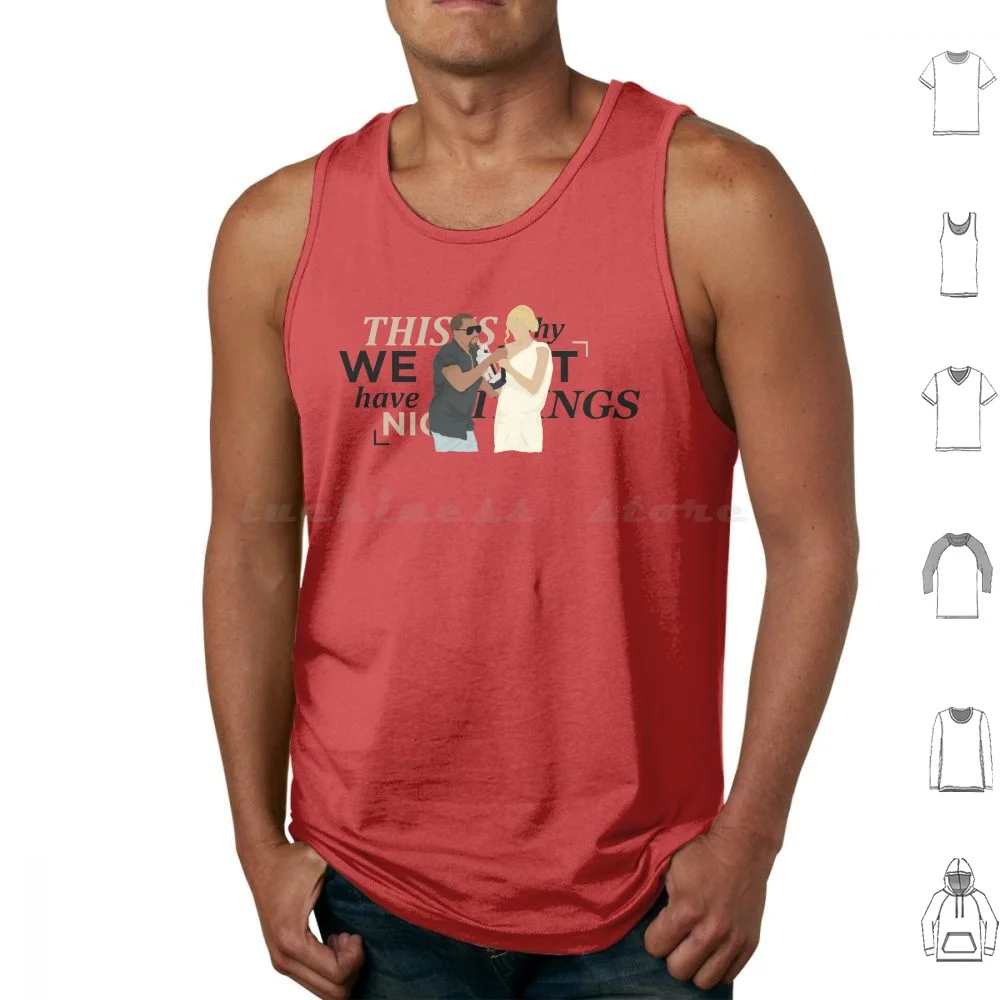 thumbnail image 1 of Esta es la razón por la que no podemos tener cosas bonitas Camisetas sin mangas Estampadas Algodón Reputación Letras 1989 Swift Taylor Ts7 Habla ahora Amante, 1 of 5