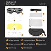Tactical Goggles Set Windproof Dustproof CS Military Shooting Bulletproof Sunglasses Motorcycle Mountaineering Glasses 3