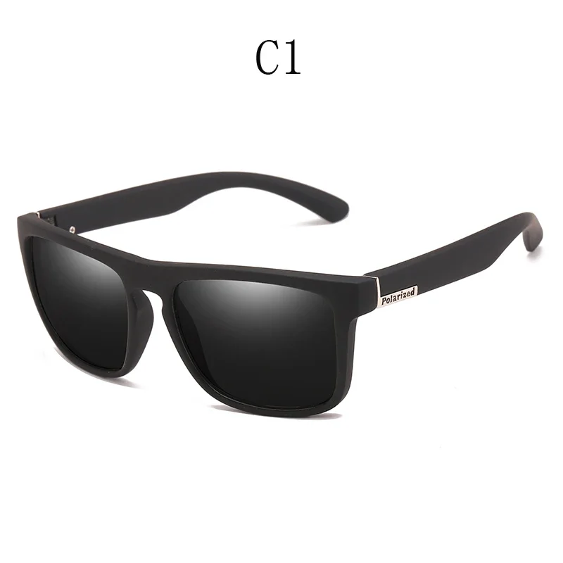 Men Women Polarized Sunglasses Luxury Brand Designer Vintage Square Sport Sun Glasses Fashionable Driving Fishing UV400 Eyewear