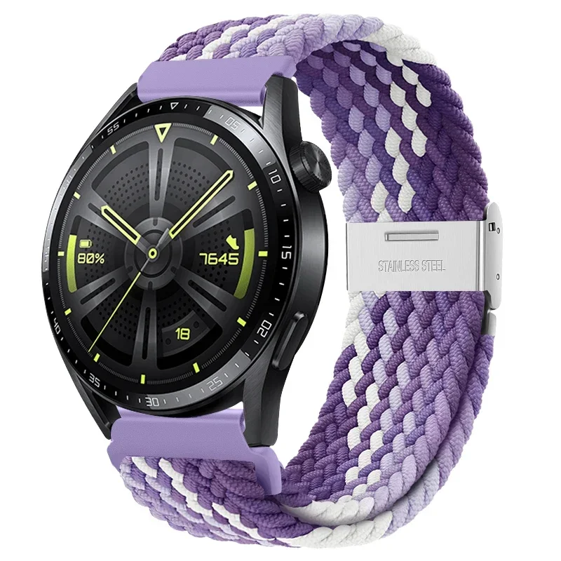 Sport Nylon Smartwatch Strap - 20mm/22mm Bracelet Band
