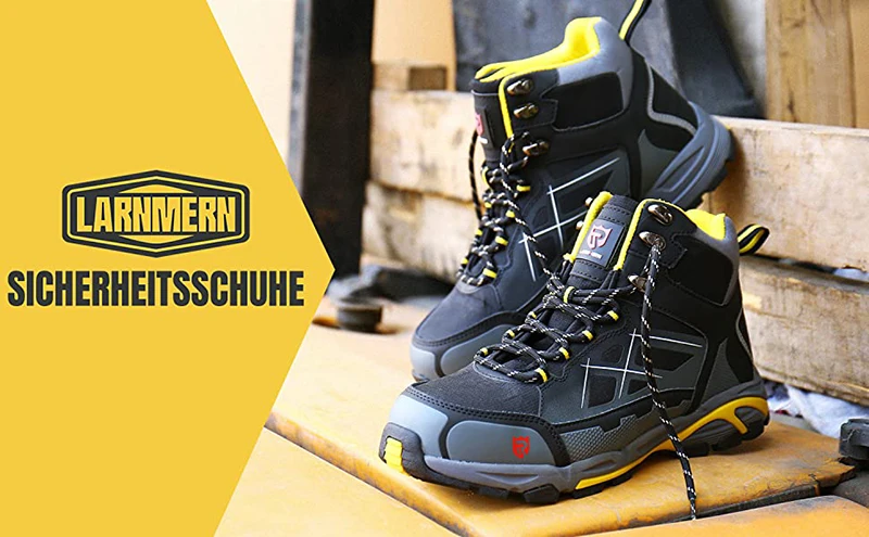 Botas De Seguridad Zapatos De Seguridad Larnmern Punta De Acero