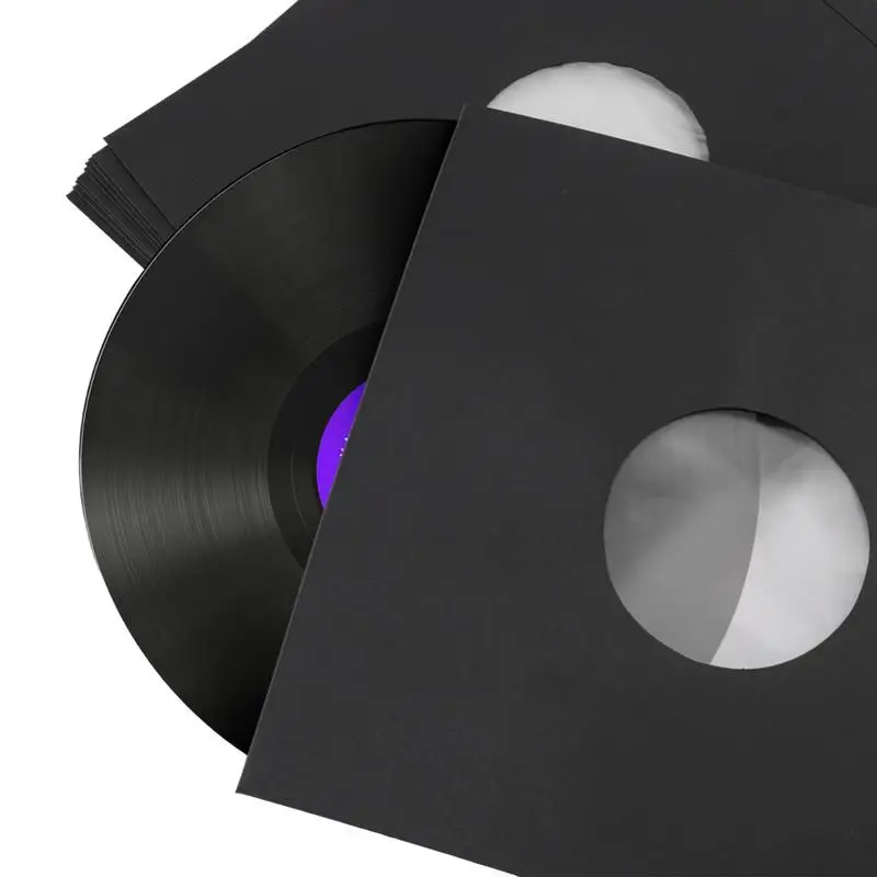 Record Protective Sleeves 10pcs Poly Lined Album Sleeves Record Protector Anti Static Protective Record Jackets Multifunctional