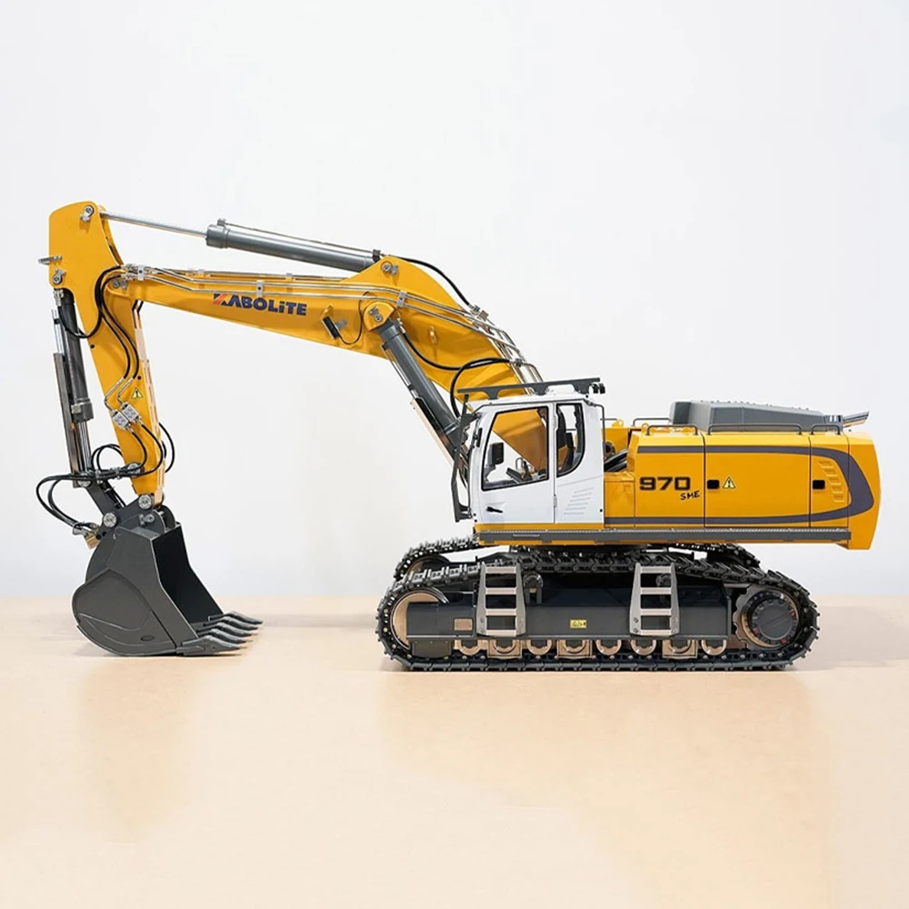 RC 1/14 koparka hydrauliczna wytrzymała metalowa koparka K970-100S wysokiej klasy zabawki dla chłopca modelu imitacja metalu 3 RC 1/14 koparka hydrauliczna wytrzymała metalowa koparka K970-100S wysokiej klasy zabawki dla chłopca modelu imitacja metalu - Image 3