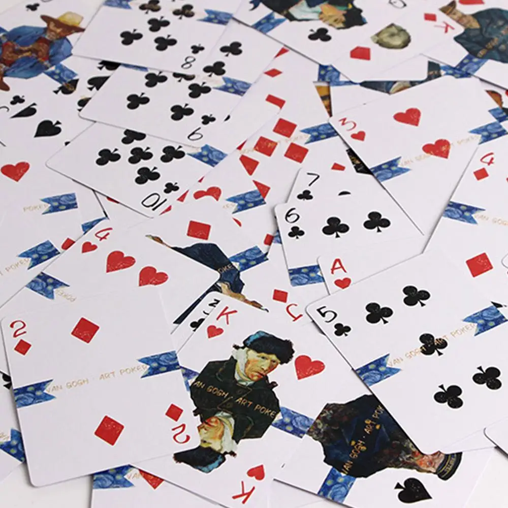 Tanio Van Gogh Art Cut Poker standardowe karty sklep