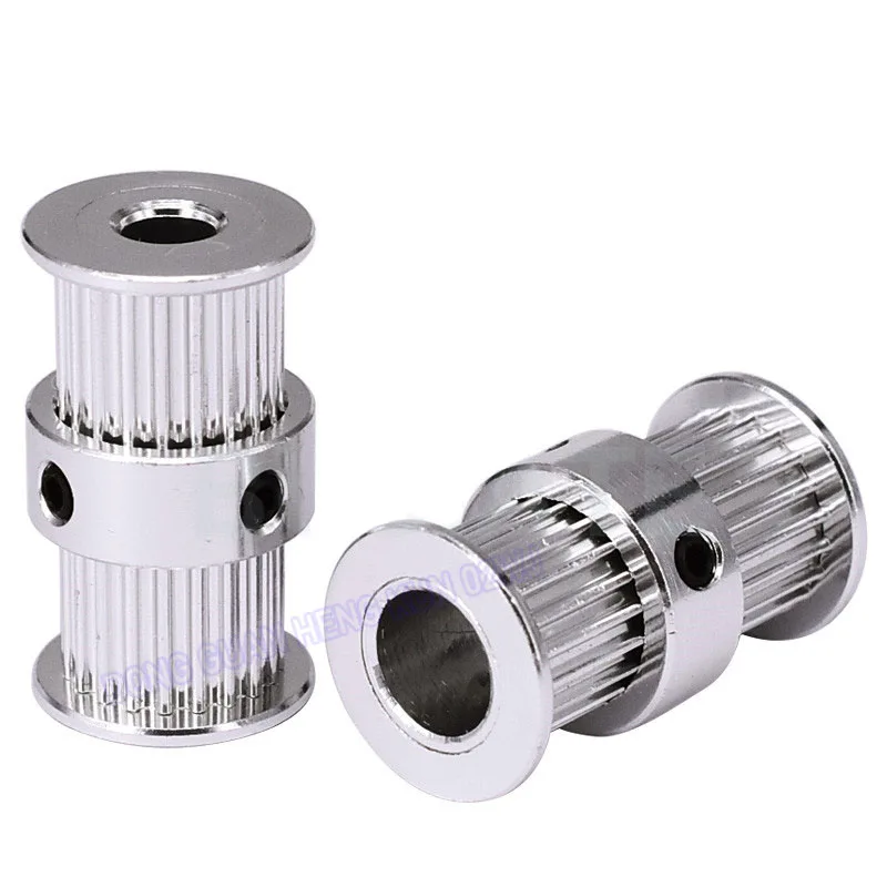 GT2 20 Tooth Timing Belt Pulley Double Round-Headed Synchronous Wheel 2GT Gear Inner Hole 5/8/6.3mm For 3D Printer Parts