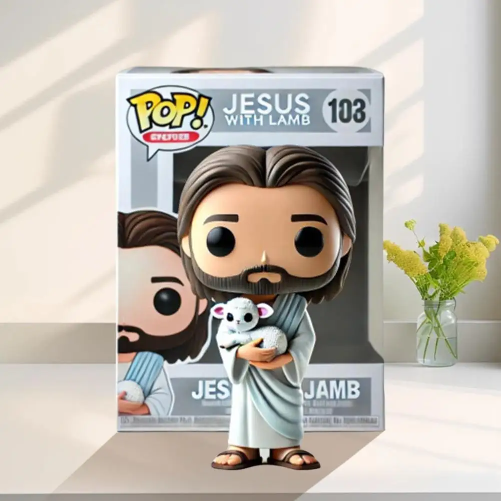 Jesuss Figure Doll Jesus Image Action Toys Gifts For Homes Churches Decoration (Not Included The Retail Box)