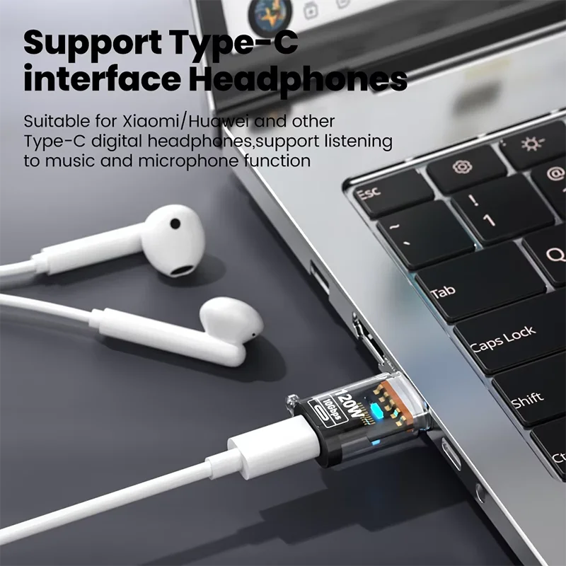 รูปสินค้า อะแดปเตอร์ USB-C 3.2 120W สำหรับ iPhone 15/16 และ Samsung