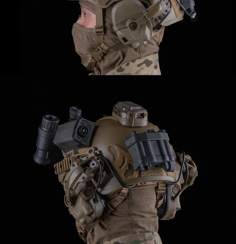 Jagdzubehör Taktischer dicker Wendy 3.0 Helm – Detail 14