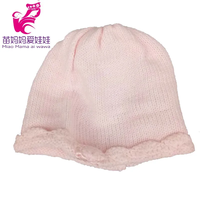 43cm Baby Doll Diaper Bib Headband Underwear Doll Hat Gloves Accessories