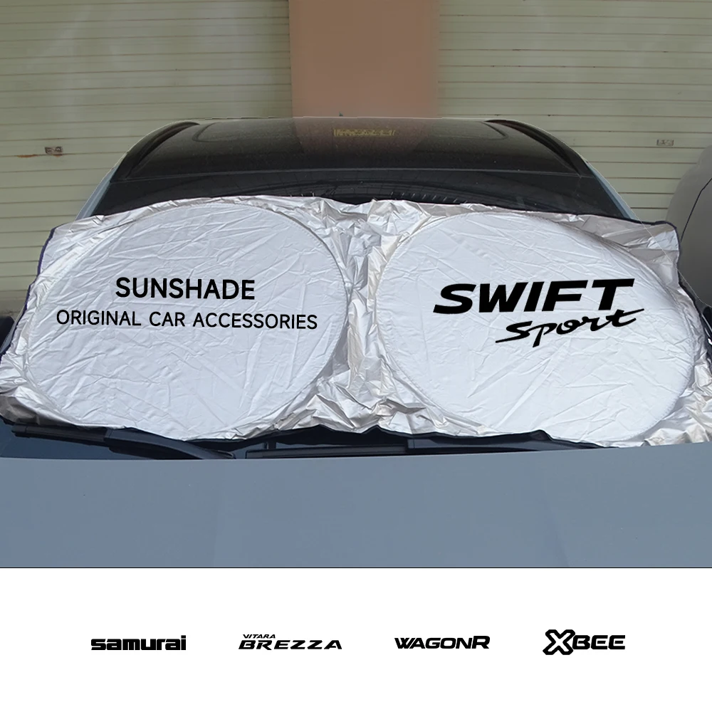Car Sun Shade Protector Auto Front Window Sunshade Covers For Suzuki S