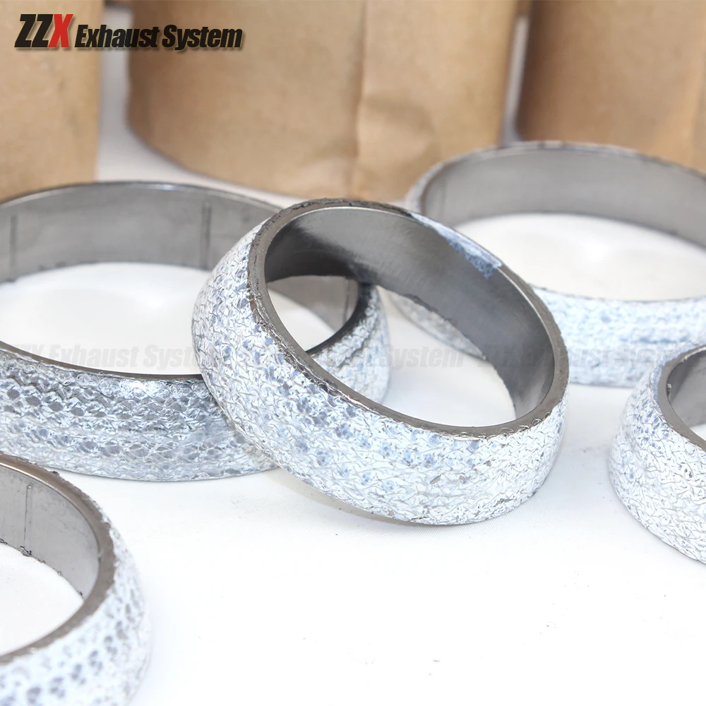 Car accessories Exhaust pipe seal gasket Car motorcycle truck exhaust pipe gasket Cone type graphite for toyota mazda
