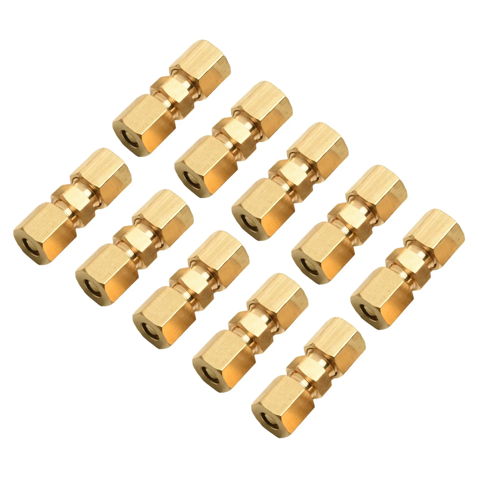 10PCS Universal Brake Line Connector For Brake Line Without Flaring 4.8mm 3/16 " Car Automobiles Accessories Part Set