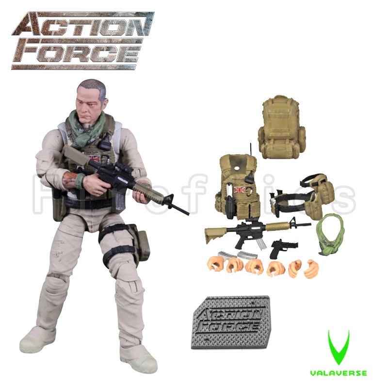 Valaverse Action Force 1 Transforming Toy 12.6 Inches Wave 3 Anime