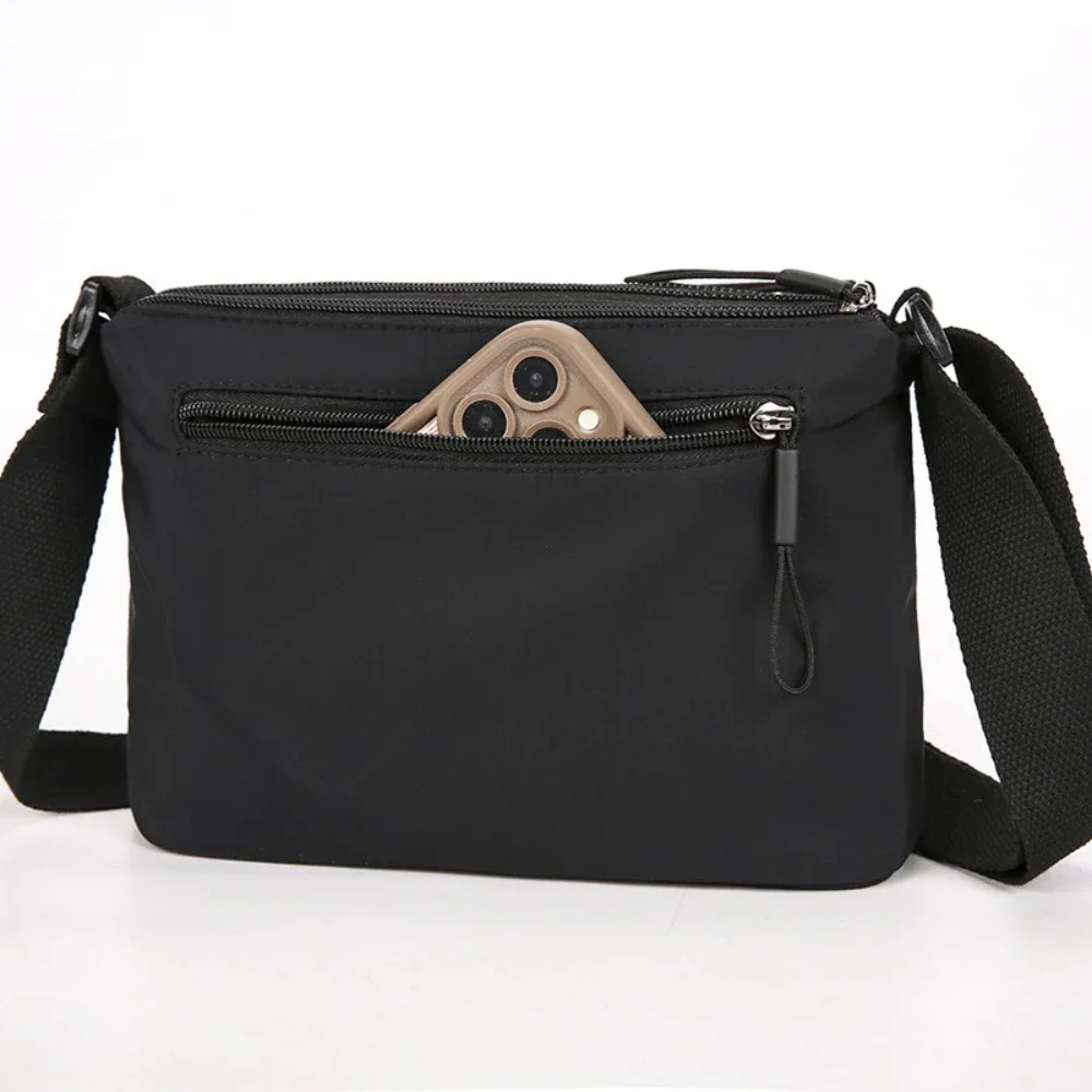 Casual Oxford Crossbody Bag Solid Color Large Capacity Shoulder Bag Soft Fabric High Quality Messenger Bag Women Сумка Женская