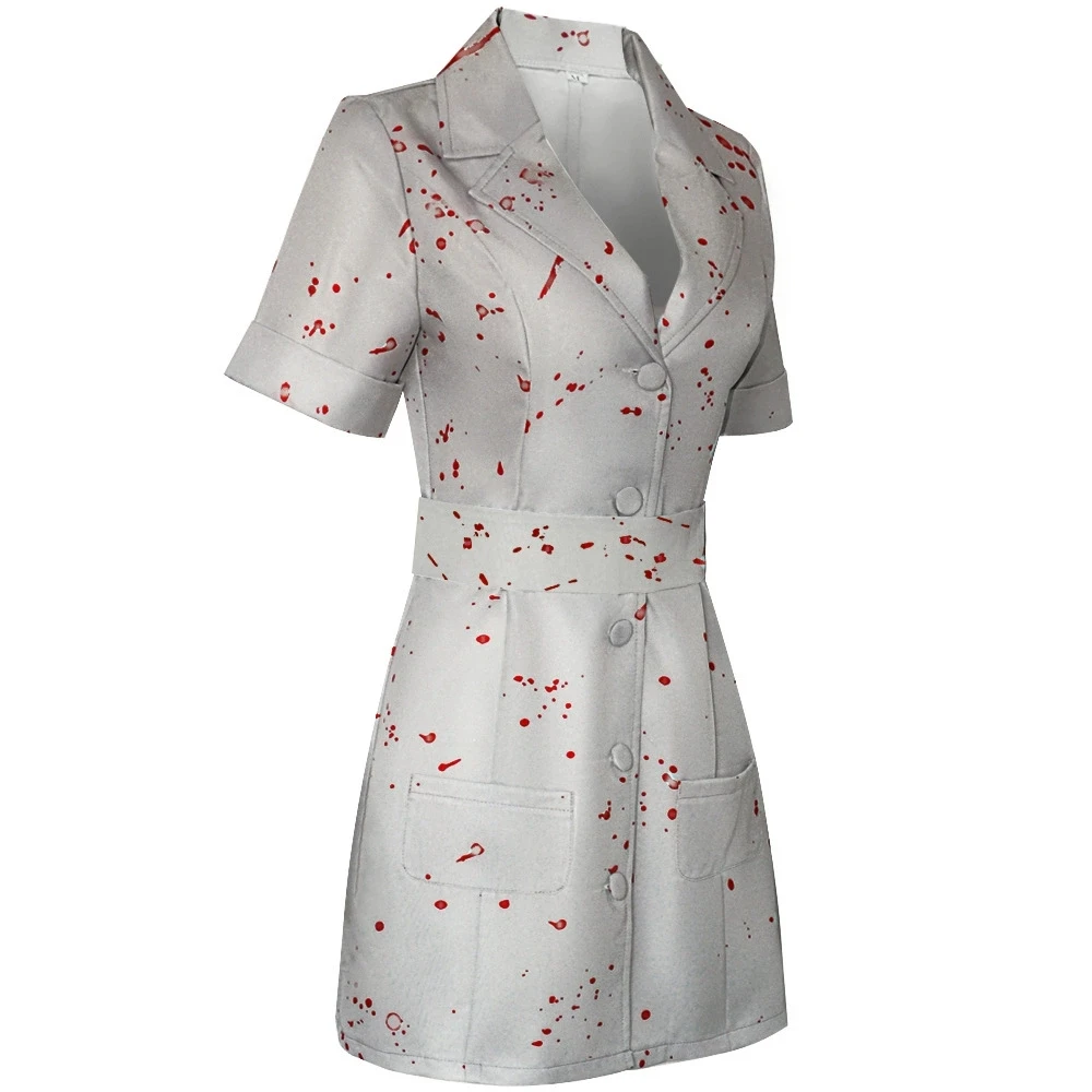 Silent Hill 2-Inspired Bubble Nurse Costume for Cosplay Events