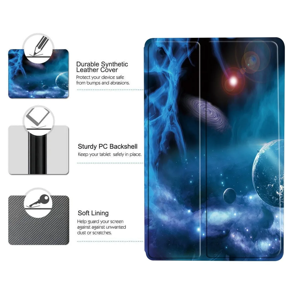 Premium Universal Tablet Stand Case with PU Leather Cover