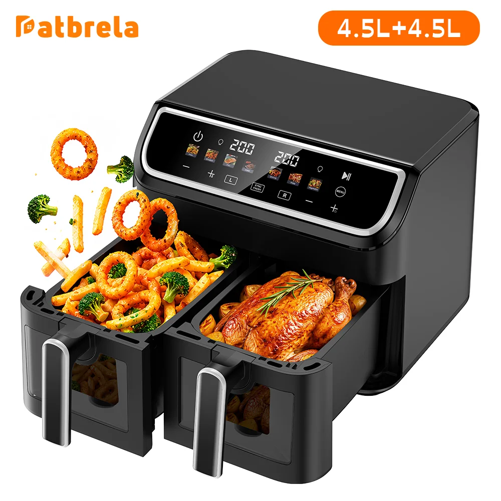 Patbrela 9L Podwójna Frytkownica Beztłuszczowa XXL z Polski za $66.85 / ~256zł