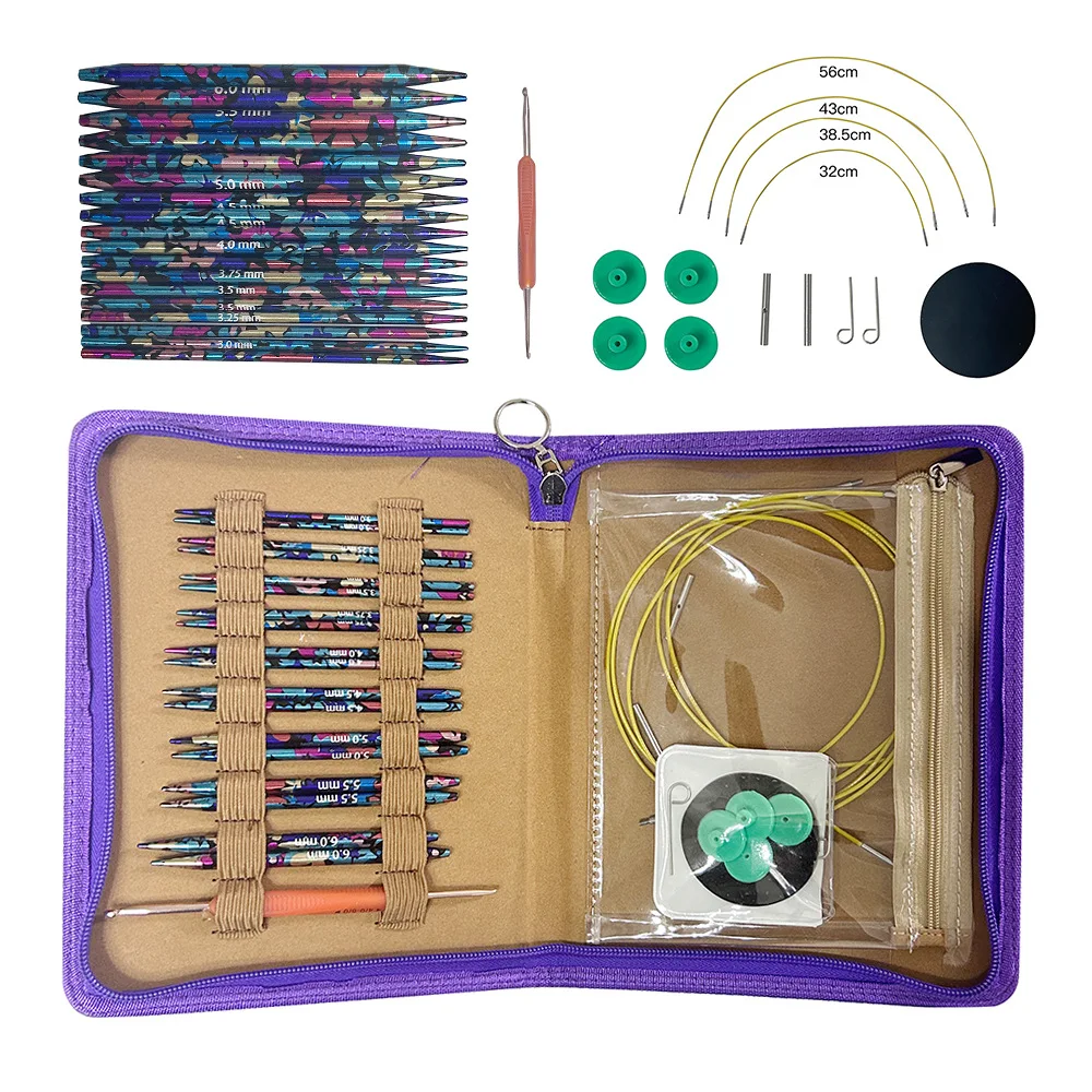 Juego De 10 Ganchos De Ganchillo, Mango Ergonómico Y Suave, Kit De