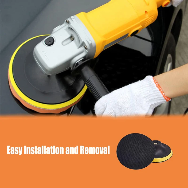 3-7 Inch Backing Pad Car Polisher Bonnet Angle Grinder Wheel Sander Disc Auto Polishing Machine Tool Self-adhesive Backing Pad
