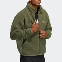 Veste en polaire sherpa rétro à trois bandes pour homme Adidas authentique HC0365 3