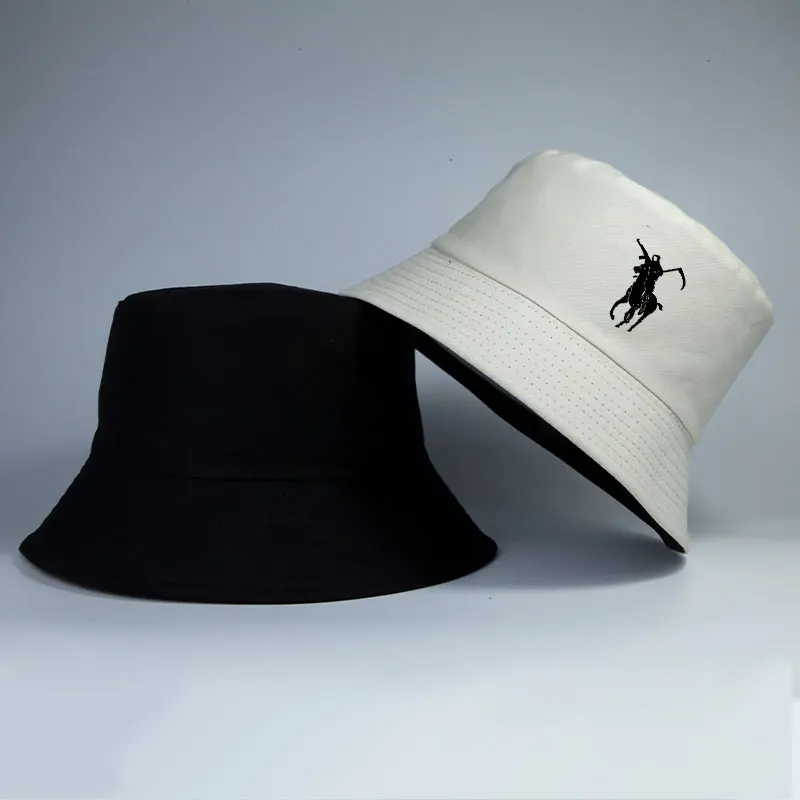 Black Polo Bucket Hat