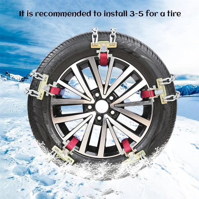 2PCS Universal TPU Anti-Skid Chains Snow Tire Wheel Chains Car Anti Slip  For Ice Snow Mud Sand Road Safe Driving Truck SUV Car - AliExpress