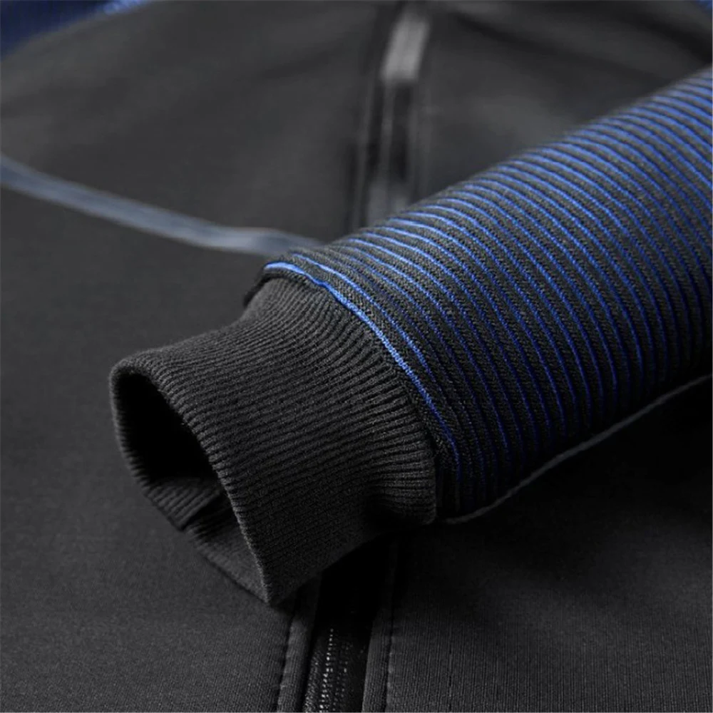 Mens Loose Fit Racing Suits Gradient Color Breathable Slim