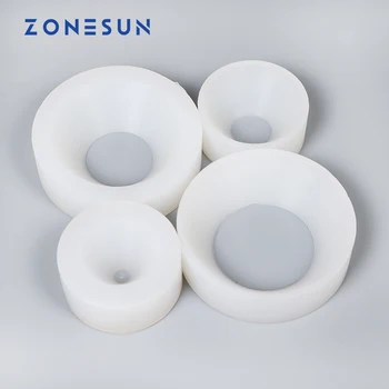 ZONESUN 캡핑 기계 실리콘 고무 링, 스크류 척 병 캡 어댑터