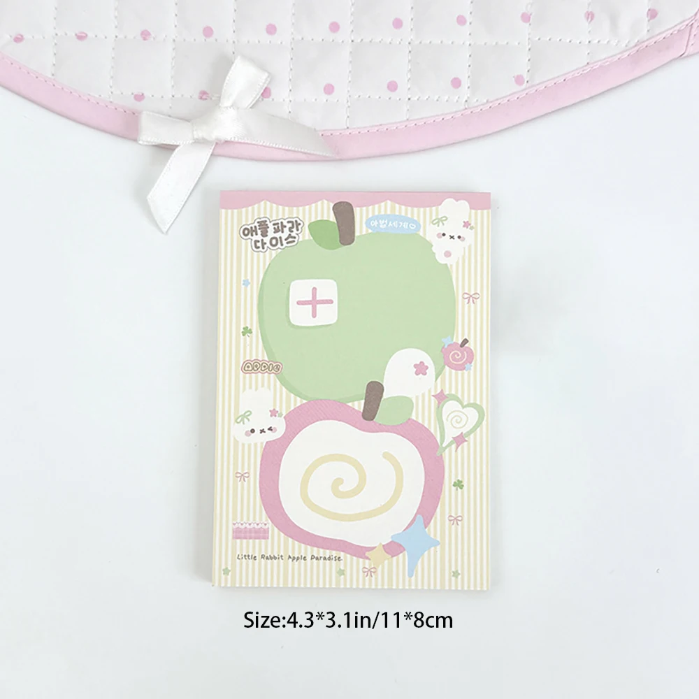 Cartoon-Inspired Cute Memo Pad - 50 Sheets, Ins Style Student Notebook