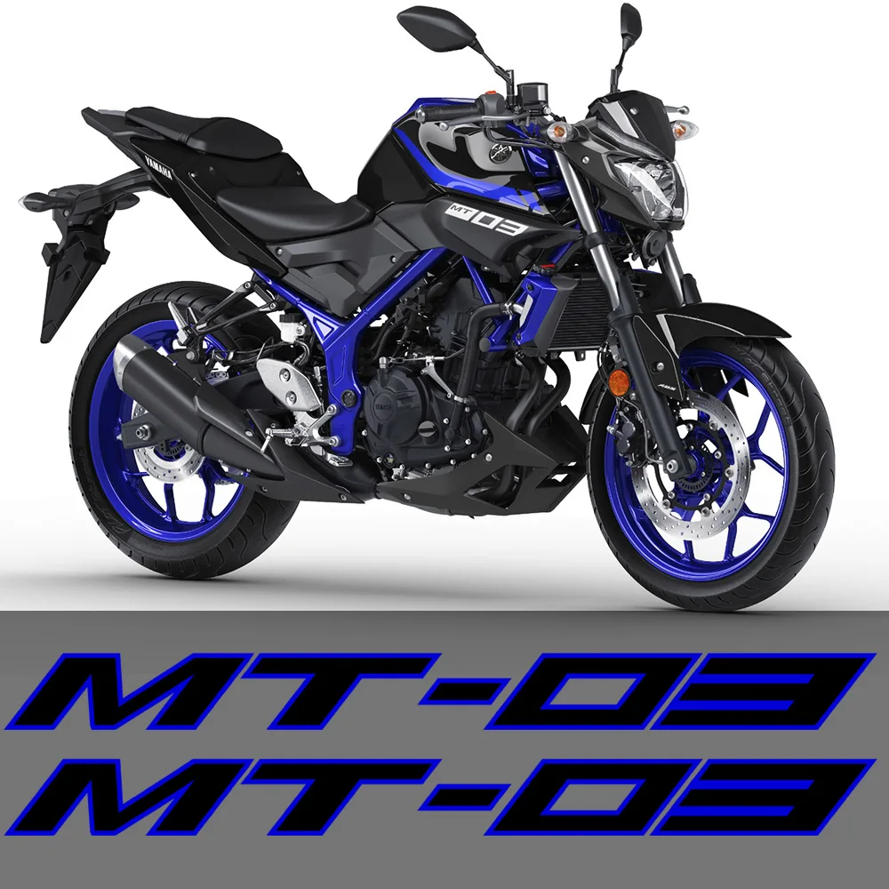 Stickers Motorcycle For YAMAHA MT-03 MT03 MT 03  MT 03 Wheels Rims Tank Helmet  Decal Stripes Wheel Rim Protector 2018 2019 2020