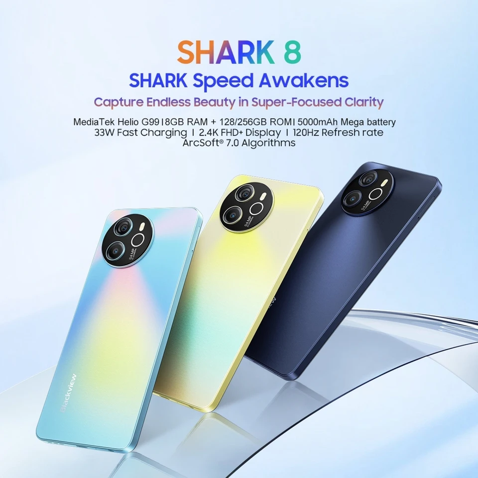 SHARK 8　256Gモデル Blackview Shark 8 64MP Camera 6.78