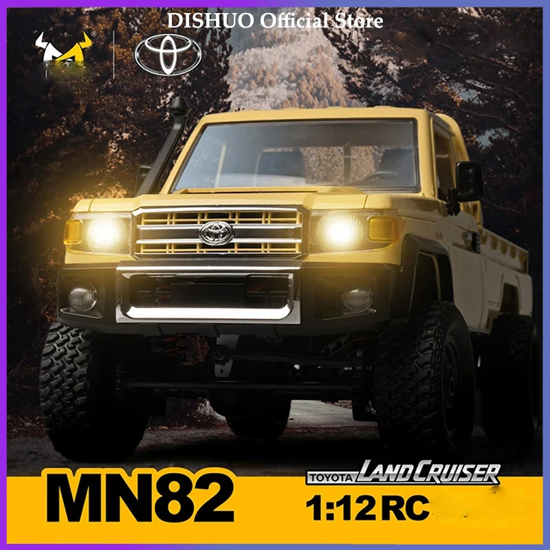 Popular MN82/lc79 Four-wheel Drive Remote Control Pickup 1:12 Toyota Land Patrol Climbing Model Adult Toy Gift rc cars rc trucks