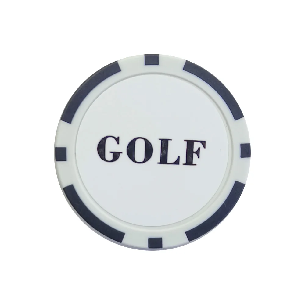 Golf Ball Marker With Golf Hat Clip 10Pcs Golf Ball Mark Golf Hat Clip