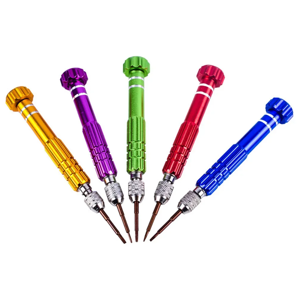 

New 5 In 1 Precision Screwdriver Torx Set Mobile Phone Watch Tablet Dismantling Tool Manual Maintenance Tool Set